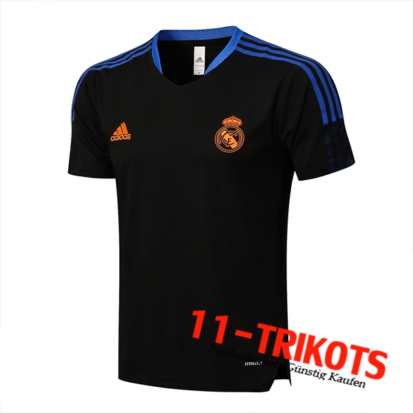 Real Madrid Trainingstrikot Schwarz/Blau 2021/2022