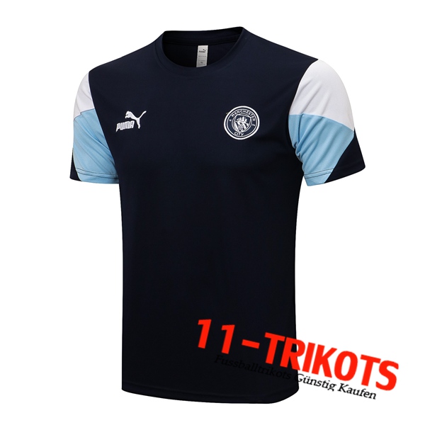 Manchester City Trainingstrikot Schwarz/Blau/Weiß 2021/2022