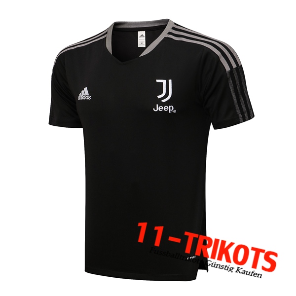 Juventus Trainingstrikot Schwarz/Weiß 2021/2022