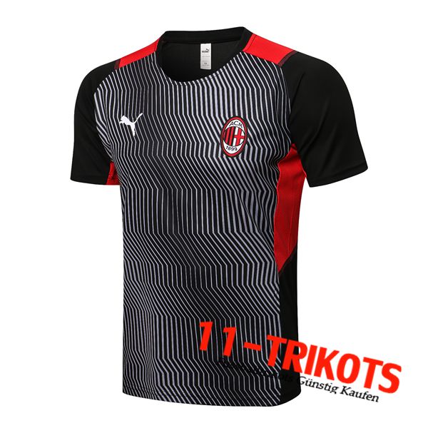 AC Milan Trainingstrikot Rot/Schwarz 2021/2022