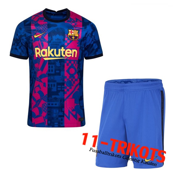 FC Barcelona Third Trikot + Shorts 2021/2022