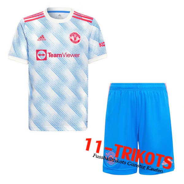 Manchester United Auswärtstrikot + Shorts 2021/2022