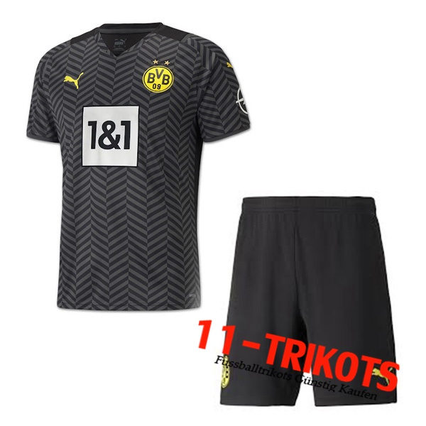 Dortmund BVB Auswärtstrikot + Shorts 2021/2022