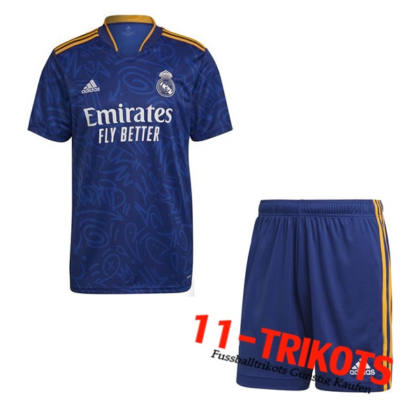 Real Madrid Auswärtstrikot + Shorts 2021/2022