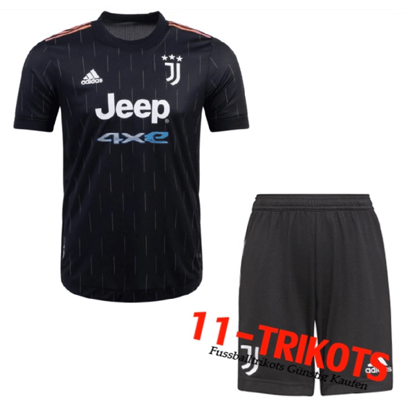 Juventus Auswärtstrikot + Shorts 2021/2022