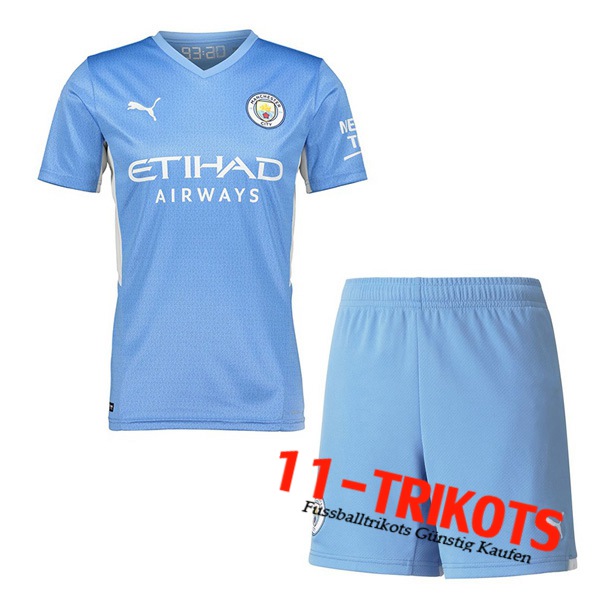 Manchester City Heimtrikot + Shorts 2021/2022