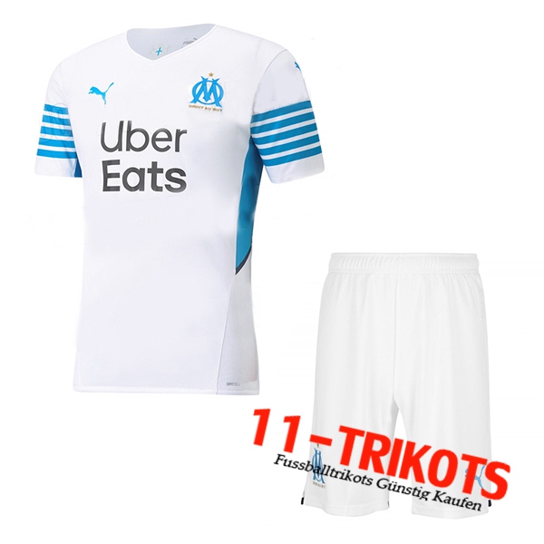 Marseille OM Heimtrikot + Shorts 2021/2022