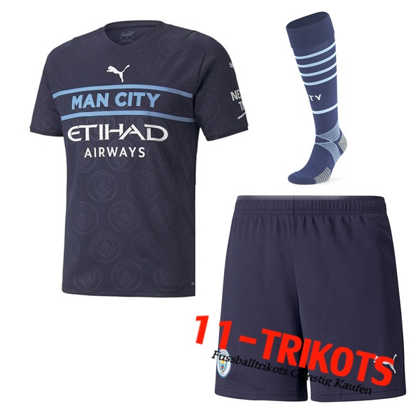 Manchester City Third Trikot (Shorts+Socken) 2021/2022