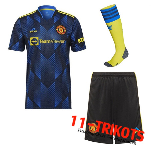 Manchester United Third Trikot (Shorts+Socken) 2021/2022