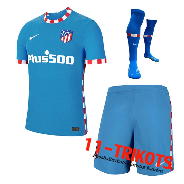 Atletico Madrid Third Trikot (Shorts+Socken) 2021/2022