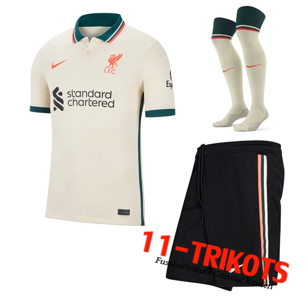 FC Liverpool Auswärtstrikot (Shorts+Socken) 2021/2022