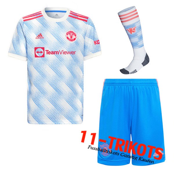 Manchester United Auswärtstrikot (Shorts+Socken) 2021/2022