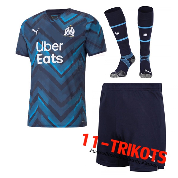 Marseille OM Auswärtstrikot (Shorts+Socken) 2021/2022