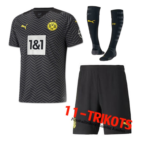 Dortmund BVB Auswärtstrikot (Shorts+Socken) 2021/2022