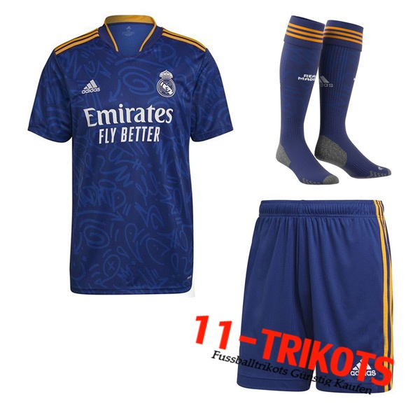 Real Madrid Auswärtstrikot (Shorts+Socken) 2021/2022