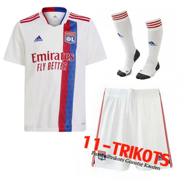 Lyon Heimtrikot (Shorts+Socken) 2021/2022