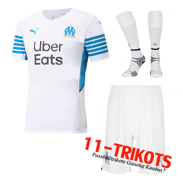 Marseille OM Heimtrikot (Shorts+Socken) 2021/2022