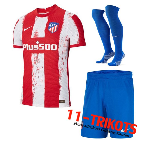 Atletico Madrid Heimtrikot (Shorts+Socken) 2021/2022