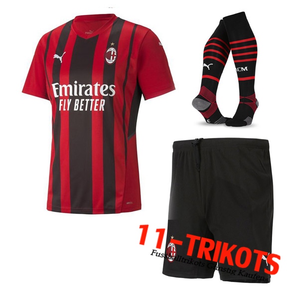 AC Milan Heimtrikot (Shorts+Socken) 2021/2022