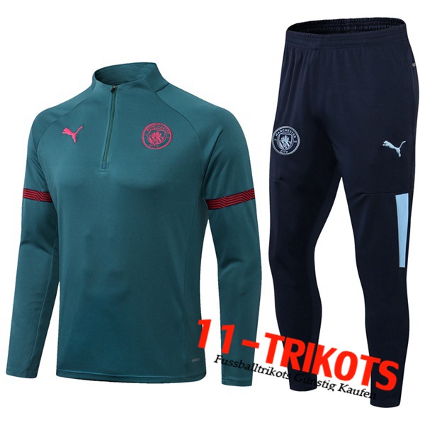 Manchester City Trainingsanzug Grun 2021/2022