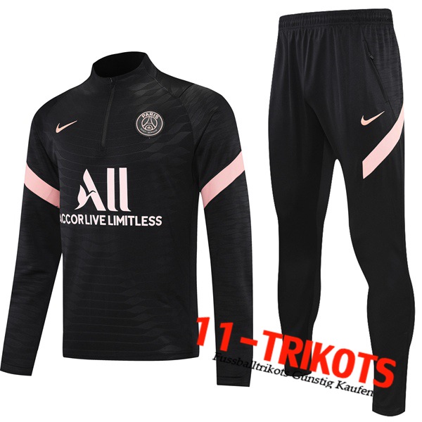 Jordan PSG Trainingsanzug Rosa/Schwarz 2021/2022