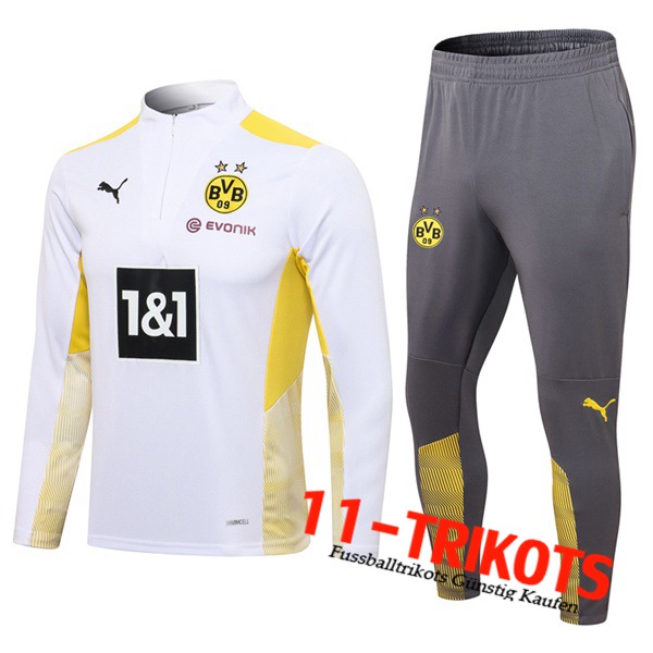 Dortmund BVB Trainingsanzug Gelb/Weiß 2021/2022