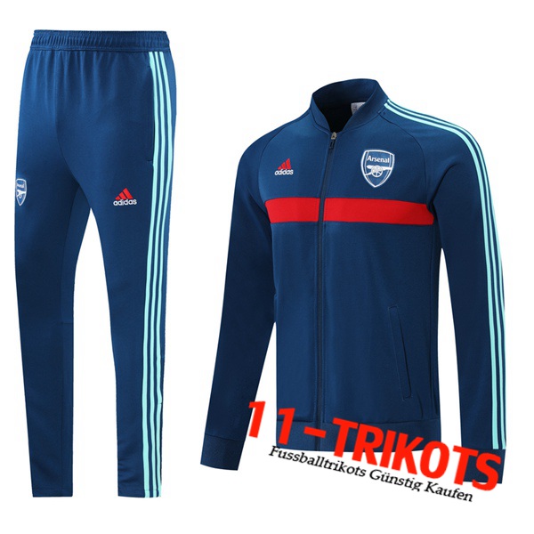 FC Arsenal Trainingsanzug (Jacke) Dunkelblau/Rot 2021/2022