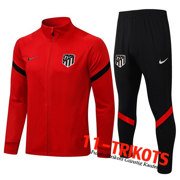 Altetico Madrid Trainingsanzug (Jacke) Rot 2021/2022