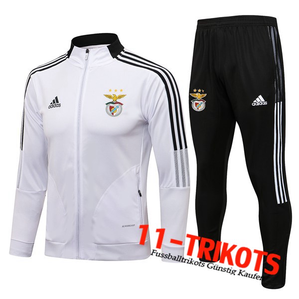 S.L.Benfica Trainingsanzug (Jacke) Weiß 2021/2022