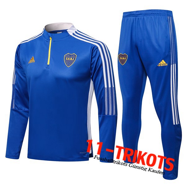 Boca Juniors Trainingsanzug Blau/Weiß 2021/2022