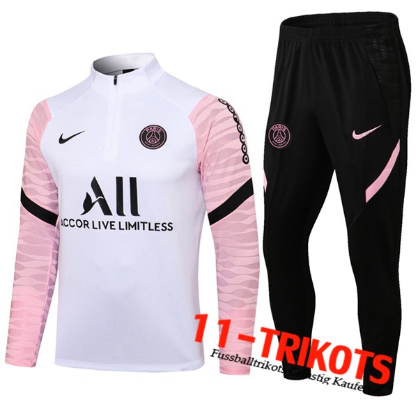 Jordan PSG Trainingsanzug Rosa/Weiß 2021/2022