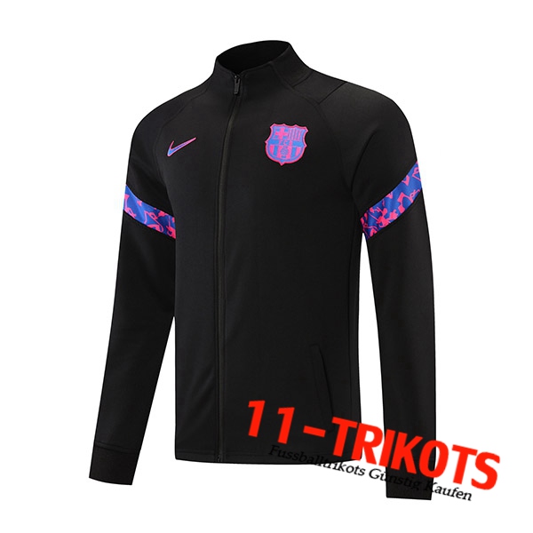 FC Barcelona Trainingsjacke Schwarz 2021/2022