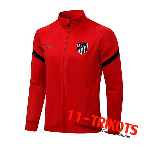 Altetico Madrid Trainingsjacke Rot/Schwarz 2021/2022