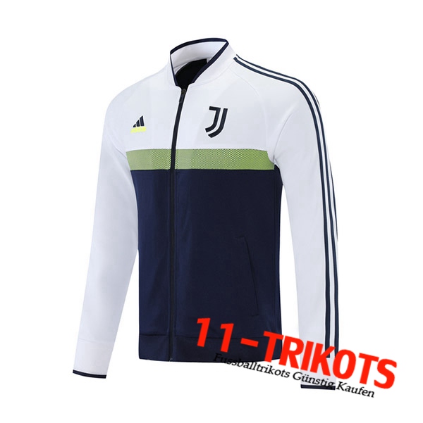 Juventus Trainingsjacke Weiß/Dunkelblau 2021/2022