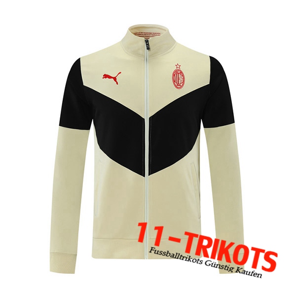 AC Milan Trainingsjacke Gelb/Schwarz 2021/2022