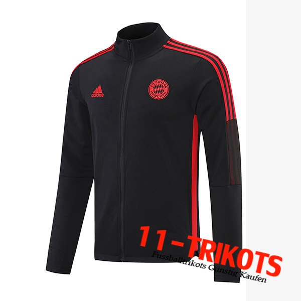 Bayern München Trainingsjacke Rot/Schwarz 2021/2022