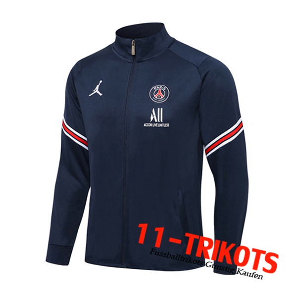 Jordan PSG Trainingsjacke Dunkelblau 2021/2022 -2