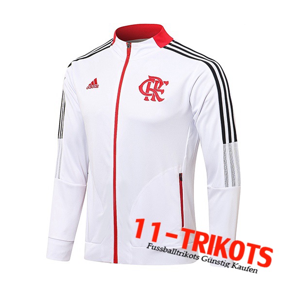 Flamengo Trainingsjacke Weiß 2021/2022