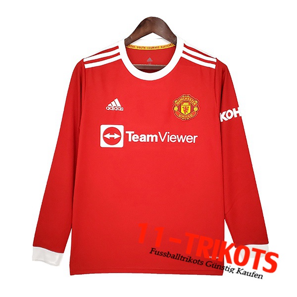 Manchester United Heimtrikot Langarm 2021/2022