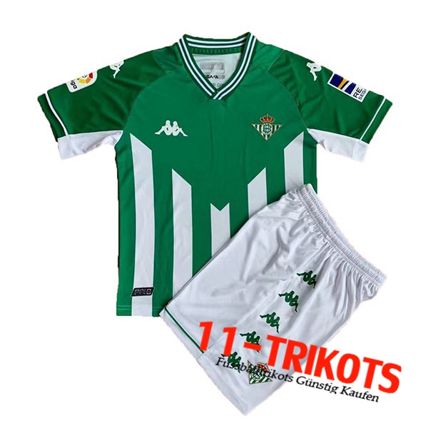 Real Betis Kinder Heimtrikot 2021/2022