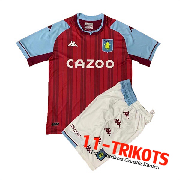 Aston Villa Kinder Heimtrikot 2021/2022