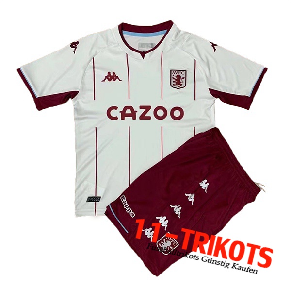 Aston Villa Kinder Auswärtstrikot 2021/2022