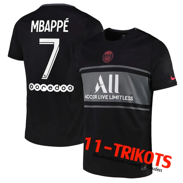 Jordan PSG (Mbappe 7) Third Trikot 2021/2022