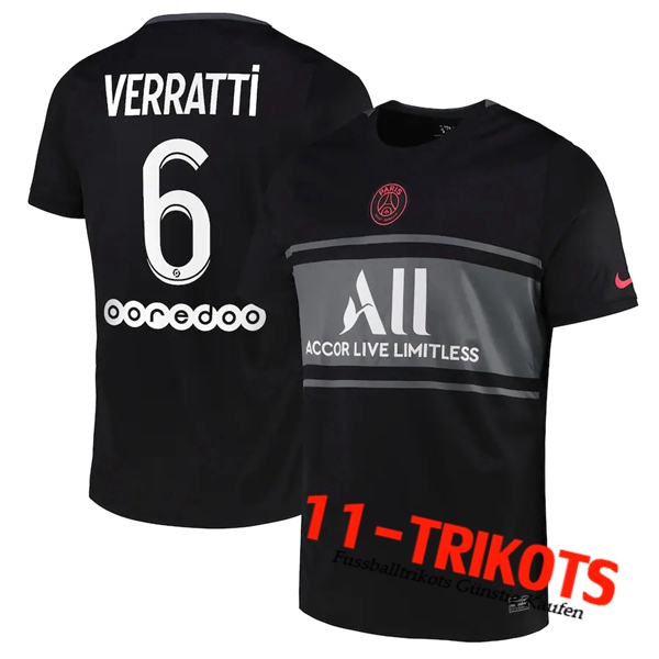 Jordan PSG (Verratti 6) Third Trikot 2021/2022