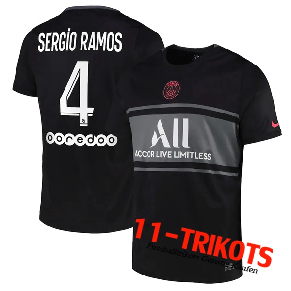 Jordan PSG (Sergio Ramos 4) Third Trikot 2021/2022