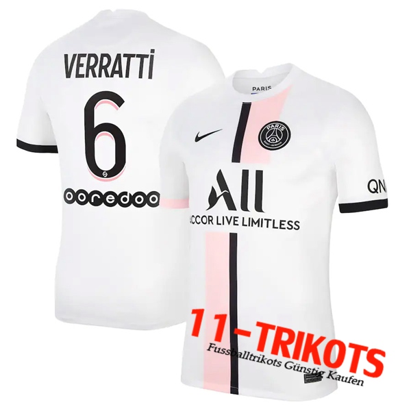 Jordan PSG (Verratti 6) Auswärtstrikot 2021/2022