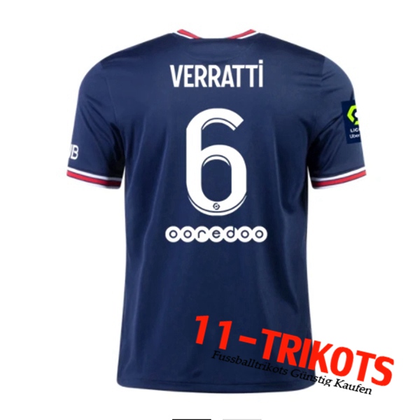 Jordan PSG (Verratti 6) Heimtrikot 2021/2022