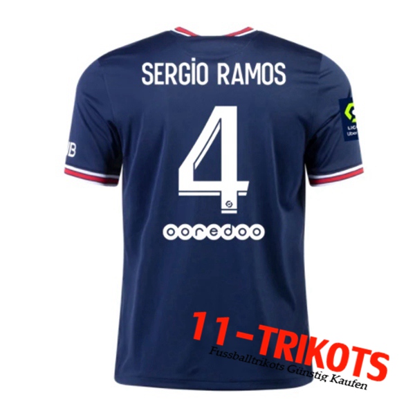 Jordan PSG (Sergio Ramos 4) Heimtrikot 2021/2022