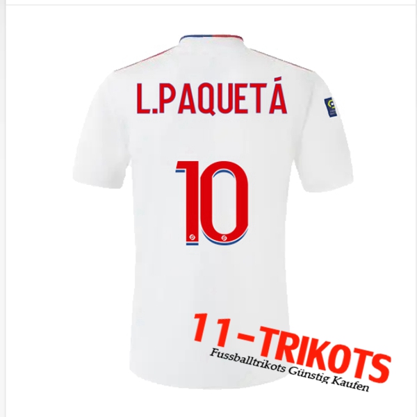 Lyon (L.PAQUEYA 10) Heimtrikot 2021/2022