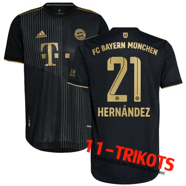 Bayern München (Hernandez 21) Auswärtstrikot 2021/2022